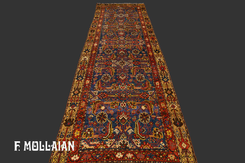 Antique Very Long Runner Malayer Persian Carpet  n°:15061318